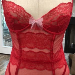 Victoria’s Secret Garter Teddy 34C